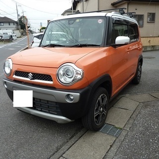 H26　ハスラーXターボ4WD　車検3年7月　レーダーサポート　...