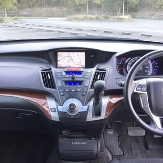 ☆検長 H22年式 オデッセイ Mエアロパケ 純正HDDナビ&AW フルセグ HID アラビューカメラ ETC 程度良好 即決!の画像