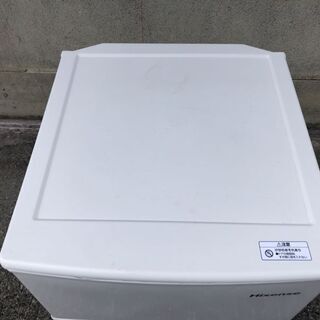 ★ 動作〇 ★ 2ドア冷凍冷蔵庫 Hisense HR-B82JW [幅474 x 奥行516 x 高さ855 mm] ◆ ハイセンスの画像