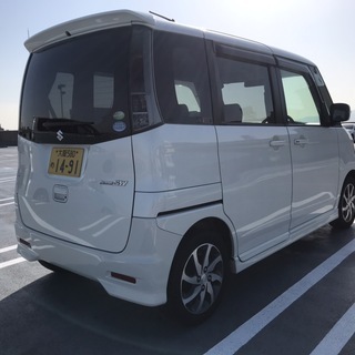 検付 H24年式 パレットSW TS 社外SDナビ 純正AW フルセグTV 両側パワスラ ETC 程度良好! 格安陸送! 即決! 【Kw-018】の画像