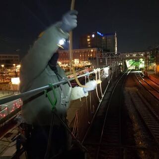 【急募！！】【未経験者大歓迎！！】　日当10,000円以上！！　深夜の鉄道電気工事作業員募集の画像