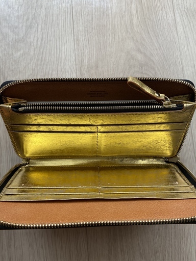 PORTER　本物金箔ジッパー長財布（ほぼ未使用）　