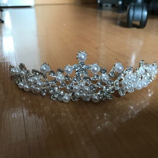 大幅お値下げ✨美品✨ウェディング アクセサリー3点セット ティアラも！の画像