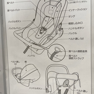 【最終値下げ】マムズキャリー　ベビーキャリー　ベビーシートの画像
