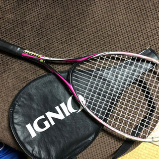 【中古】IGNIO 軟式テニスラケット　①