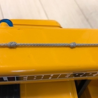 クレーン車　（bruder ドイツ製）の画像