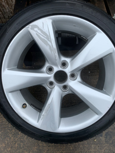 レクサスRX450h 純正ホイール　225/45r18 4本セット