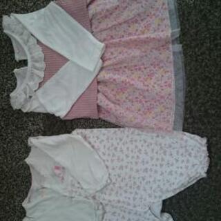 女の子80㎝春～夏６枚セット🌸の画像