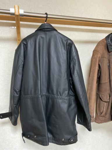 革ジャン　LL 良品　黒