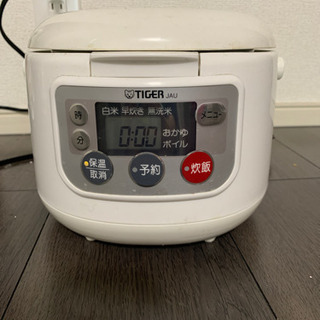 【中古】炊飯器【一部故障してます】