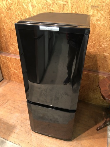 【管理KRR158】MITSUBISHI 2014年 MR-P15Y 146L 2ドア冷凍冷蔵庫