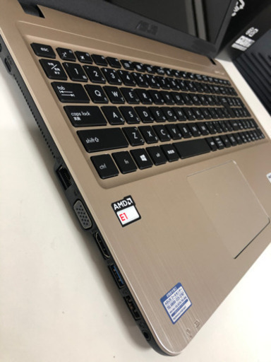 ノートパソコン　ASUS x540y 転売目的はご遠慮ください