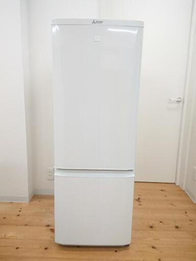 冷蔵庫   三菱  MR-P17EA  168L　2ドア  2017年製  通電確認済み