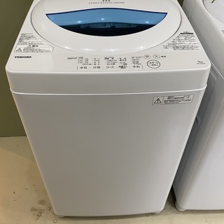 洗濯機 東芝 TOSHIBA AW-5G5(W) 2017年製 5.0kg 中古品