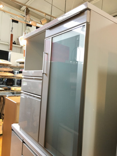 5/16 値下げ! 未使用！大川家具取り扱い 三幸ジャパン キッチンカウンター セッション90