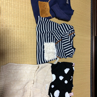 90センチ　ワンピ＆トップスset♡
