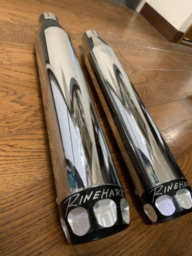 ハーレーダビッドソン マフラー　ラインハート  3インチ