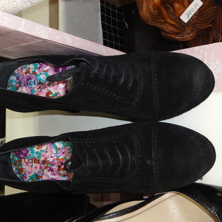 新品cocue 靴 花柄インソール　3000円を今なら1500円