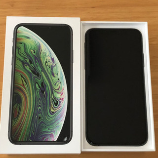 iPhone XS 256GB SIMロック解除未 スペーススグ...