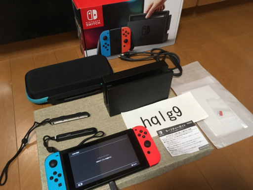6点セット スイッチ 本体 任天堂 ニンテンドースイッチ本体 ネオンブルー ネオンレッド Nintendo Switch
