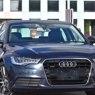 必見♪Audi A6 2.8FSI/クワトロ/4WD・黒革シ-ト...