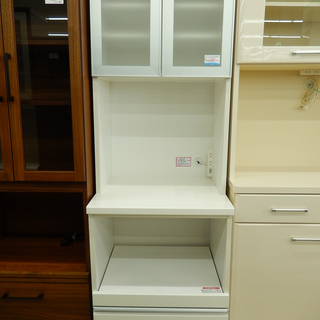 ニトリ レンジボード （コパン60DBWH）高さ180㎝ ホワイト 中古品 札幌市清田区