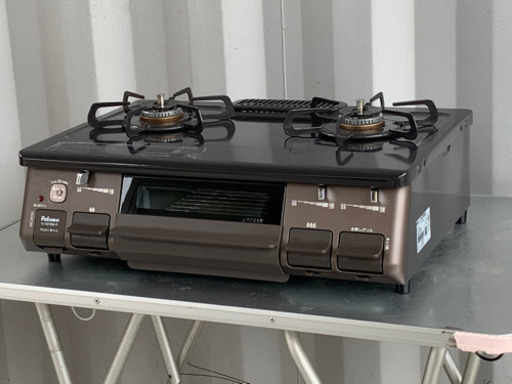 美品！パロマ ガスコンロ◇2019年製◇LPガス用◇IC-S87BM-R◇プロパンガス用