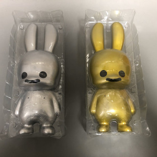 CUNEソフビ　XXLゴールド、シルバー2体　cuneフィギュア...
