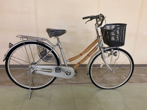 未使用、保管品 26 インチ 型 自転車 シティサイクル ママチャリ シンプル