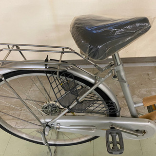 未使用、保管品 26 インチ 型 自転車 シティサイクル ママチャリ シンプルの画像