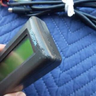 TECHTOM 燃費マネージャー FCM-2000(W)　メーカー修理後未使用！メーカー点検済！の画像