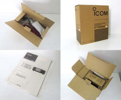 使用感少 ジャンク扱い品 アイコム IC-706MKⅡGS MK2GS オールモード 無線機 HF:10W/50・144・430MHz
