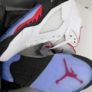 NIKE AIR JORDAN 5 FIRE RED 28cm