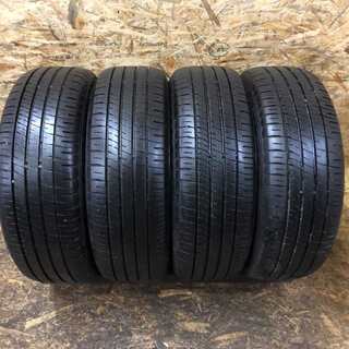 DUNLOP ENASAVE EC204 215/60R16 16インチ 夏タイヤ 4本 2018年製 バリ溝 マジェスタ クラウンロイヤル マークX等　(VTL137) クレジットカード QR決済可能