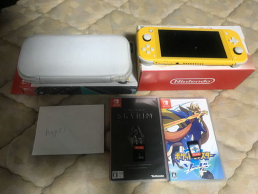 Switch light 本体　ケース　ソフト2点