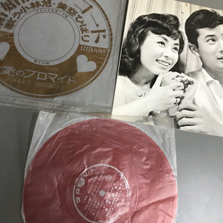 美空ひばり、小林旭記念レコード