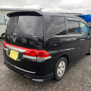 分割可能な車屋　調子の良いステップワゴン　車検3年4月　両側電動スライドドア　HDDナビ　DVD 平成18年式　走行15万キロ　の画像