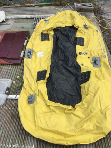 2人乗りゴムボート