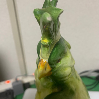本日取り引き限定❗️中古品（イタリア製）、一部難あり品、鳥の置き物、陶器の画像