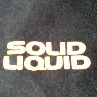 SOLID LIQUID　ソリッドリキッド　サイズ　ML　ナイロン８０％　ライクラ２０％　スノーボード　スキー　黒　パット入り　インナーの画像