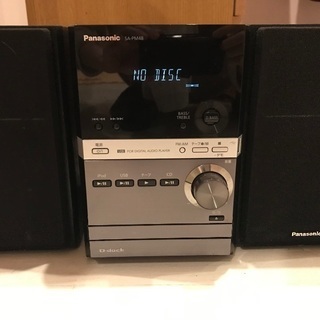 Panasonic　CD iPod ラジオ カセット プレーヤーの画像