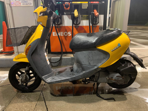 スズキ レッツ4 50 cc 原付 スクーター 4スト 実動  書類 カギあり 型式CA45A