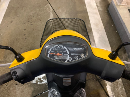 スズキ レッツ4 50 cc 原付 スクーター 4スト 実動  書類 カギあり 型式CA45A