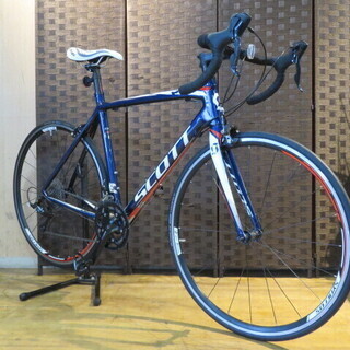 □SCOTT CR1 30 スコットブルーメタリック 18速 カーボン シマノ