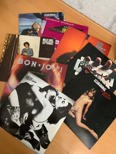 レコード8枚(美品、バラ売りセット売り可能)