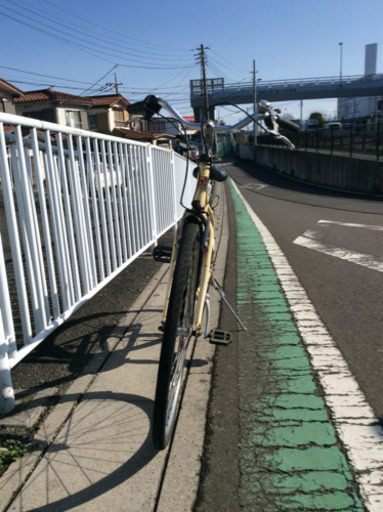 【中古自転車】イタリア製《SORGENTE》28インチ 外装6段