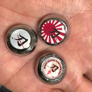 オーダー　ナンバープレートボルトキャップ