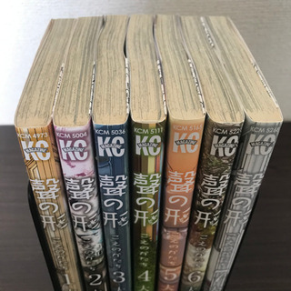【取引成立 済】聲の形 全巻セットの画像