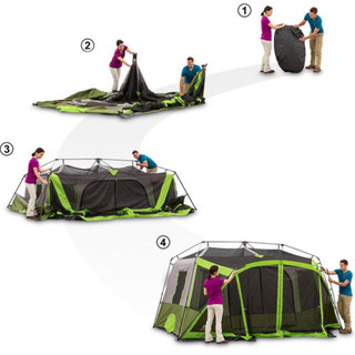 新品未使用　オザークトレイル　ワンタッチキャンプテント　の画像