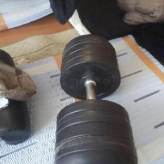 レア物美品ダンベル50キロの画像